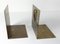 Early 20th Century Art Deco Arts & Crafts Egyptian Revival Style Gilt Bronze Bookends, Set of 2 8