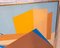 Geometrische abstrakte Komposition, 1980er, Malerei auf Leinwand 5