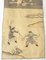 Panel de Kesi Kosu chino antiguo bordado en seda con Guerreros, Imagen 4