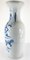 19th Century Chinese Chinoiserie Blue and White Floor Vase with Foo Dog 5