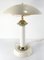 Lámpara de mesa con platillo volante Mid-Century moderna, Imagen 3