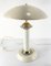 Mid-Century Modern Tischlampe mit fliegender Untertasse 12