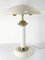 Lámpara de mesa con platillo volante Mid-Century moderna, Imagen 2