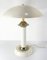 Lámpara de mesa con platillo volante Mid-Century moderna, Imagen 13