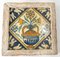 Antique Dutch Polychrome Faience Delft Decorative Tile, Image 8