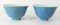 Antique Chinese Robins Egg Blue Glazed Bowls, Set of 2, Image 4