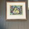 Tabletop Still Life with Apples & Textiles, 1980s, Watercolor on Paper, Framed, Image 6