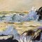 California Seascape, anni '70, Dipinto su tela, Incorniciato, Immagine 3