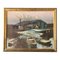 Marshy Boathouse, 1970s, Painting on Canvas, Framed, Image 1