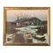 Marshy Boathouse, anni '70, Dipinto su tela, con cornice, Immagine 1