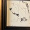 Robert Cooke, Abstract Composition, Ink Drawing, 1980s, Framed 2