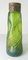 Antique Green Art Glass Vase 4