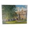 Architectural Illustration of Ward Manor at Bard College, 1938, Oil on Canvas 1