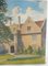 Architektonische Illustration von Ward Manor am Bard College, 1938, Öl auf Leinwand 4