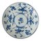 Antiker chinesischer Teller in Blau und Weiß 1