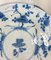 Antiker chinesischer Teller in Blau und Weiß 7