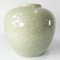 20th Century Chinoiserie Chinese Celadon Green Ginger Jar with Peonies 3