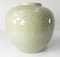 20th Century Chinoiserie Chinese Celadon Green Ginger Jar with Peonies 6