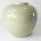 20th Century Chinoiserie Chinese Celadon Green Ginger Jar with Peonies 4