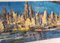 New York Skyline, 20th Century, Painting on Canvas 5