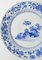 Plato Arita japonés azul y blanco del siglo XVIII o XIX, Imagen 2