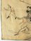 Panel de Kesi Kosu bordado en seda chino del siglo XIX con guerreros, Imagen 10