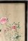 Panel de tela de seda bordado chinoiserie antigua, Imagen 3