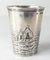 Bicchiere da shot in argento Hanau, Germania, XIX secolo, Immagine 3