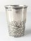 19th Century German Hanau Silver Shot Glass with Religious Figure and English Hallmarks 2