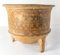 Vaso tripode antico in ceramica con vernice, Immagine 3