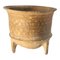 Antique Pottery Tripod Vessel with Paint, Image 1