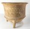 Vase Tripode Antique en Poterie avec Peinture 4