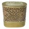 Caja china reticulada Paktong de latón y cobre con decoración de murciélago, Imagen 1