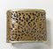 Caja china reticulada Paktong de latón y cobre con decoración de murciélago, Imagen 9