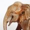 Antiker thailändischer Elefant aus Holz 3
