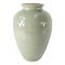 Antique Chinese Celadon Green Incised Chinese Chinoiserie Vase 1