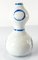 Antique Japanese Blue and White Double Gourd Chinoiserie Vase, Image 4