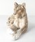 Dänische Keramikfigur einer liegenden Löwin, 20. Jh. von Royal Copenhagen 6