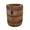 Indian Wood Pestle Pot, 1920s 1