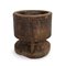 Indian Wood Pestle Pot, 1920s 2