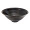Large Mid-Century Modern Italian Black Glazed Bowl 1