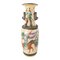 Antike chinesische Chinoiserie Famille Verte Vase 1