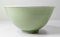 Chinesische Chinoiserie Celadon Grün glasierte Porzellanschale, Anfang des 20. Jh. 4