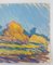 Artista americano, Covoni di fieno fauvisti, XX secolo, Acquarello su carta, Immagine 3
