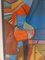 Mihail Chemiakin, Cubist Composition, 20th Century, Lithograph on Paper, Framed 8