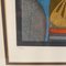 Mihail Chemiakin, Cubist Composition, 20th Century, Lithograph on Paper, Framed 9