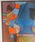 Mihail Chemiakin, Cubist Composition, 20th Century, Lithograph on Paper, Framed 4