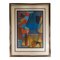 Mihail Chemiakin, Cubist Composition, 20th Century, Lithograph on Paper, Framed 1