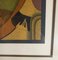 Mihail Chemiakin, Cubist Composition, 20th Century, Lithograph on Paper, Framed 10