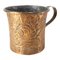 18th Century Engraved Copper Washing Mug Cup 1
